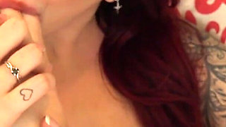 Amber Ivy Self Sucking Foot Fetish