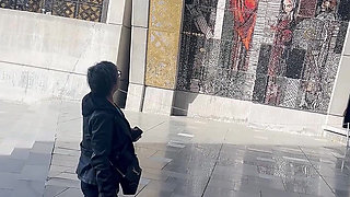 Soviet Monument Sex with the Anal Granny