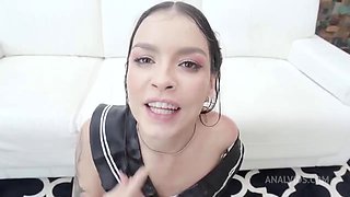 Four Massive Black Cocks DAP Colombian Sluts Ass