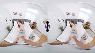 Lovers play board games in bed
