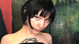 A Girl Tries Out for the Role of a Secretary, with a Deep Throat and a Narrow Pussy