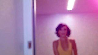 Big Naturals in slow-mo - Angela White