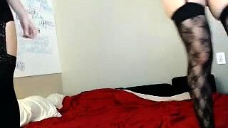 Horniest Amateur Blonde Teen caught masturbating on Webcam