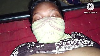 Indian aunty Menihasda with big nipples gives her devar a wild time