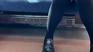 Asian amateur gives outdoor blowjob