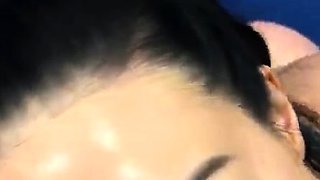 Sexy Brunette POV Blowjob Pornstars Swallow Cum