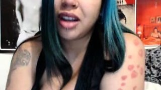 Hot Black Maid Does Some Webcam Black and Ebony