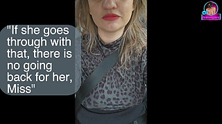 Slave Cleaning My Ass Outdoors