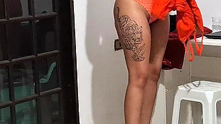 Dancer Goes to the Interview at the Nightclub.