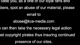 Amateur fetish BDSM action with redhead