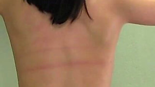 Renata2 Spanking Machine - Bare Back Whipping