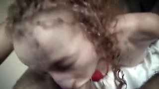 Blair Lucid Pov Bj Cum Swallow - Skinny Pale Teen 18+ Redhead