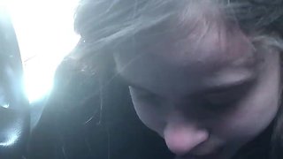 My cute lesbian friend sucks the fuck out of my cock