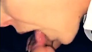 Cherie Snaps Sloppy Blowjob In The Car
