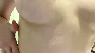 Big boobs milf masturbates with her dildo