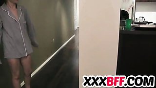 Lesbo chicks have a pajama party