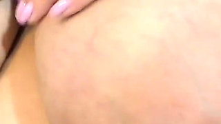 Huge Natural Boobs Blonde Ironing Naked at Home