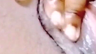 Lesbian Caught Fingering Herself