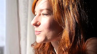 Emo teen on solo webcam masturbation