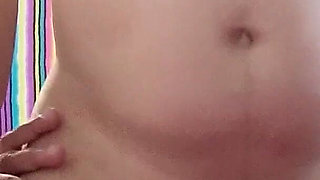 Hot Girlfriend Eats My Balls and Gives Me a Delicious Blowjob