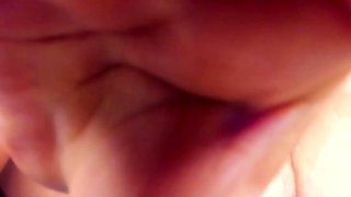 Big boobs milf masturbates with her dildo