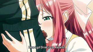 Hairy pussy scene with sexual slag from Hentai PD