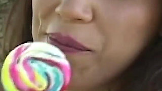 Latina Walks in Front of Him on the Stairs Without Panties and He Gets Horny