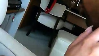 Jovem brasileira Charlotte Viih em intensa cena de sexo ass