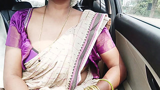 Part -2, Telugu Dirty Talks, Stepmom Stepson in Law Car Romantic Journey