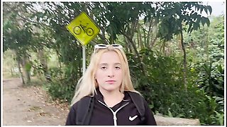 Beautiful Lost Blonde Is Taken To Strangers House