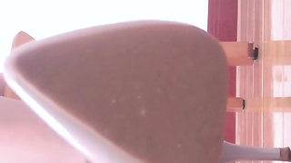 Masturbate with Dirty Words and Masturbate to You in Stockings. the Sound Is so Good That I Can Hear the Squirting