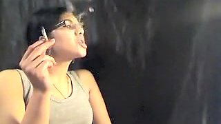 Crazy homemade Smoking, Solo Girl sex movie