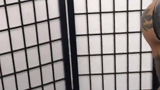 Two Dommes and the Delivery Boy - the Restraint