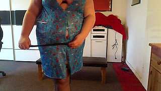Horny Dominace Lady in Overall