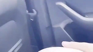 Wife Pays Taxi with a Blowjob. Taxi Driver Ejaculates in the Mouth While the Husband Watches. Wife Flash and Seduce in a Taxi