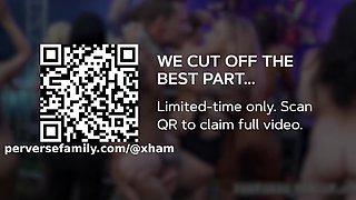 Wild Outdoor Orgy at Rock Festival with Hardcore Rough Play