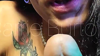 Asmr Drooling Blowjob with Lots of Saliva and Moans