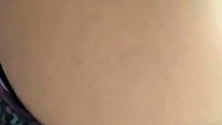 Hot amateur teen in a private show masturbating with a dildo