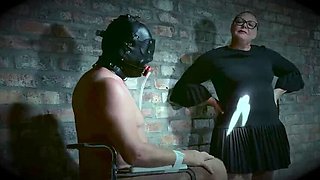 Mistress April Dominates Slave in Cruel BDSM Bed Punishment