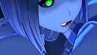 Necron Anime Girl BJ - Warhammer 40K Hentai