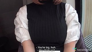 Chubby Japanese Teen Rio Takes First Big Cock in Tight Pussy - Cheating GF, 4K Uncensored