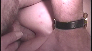 Mature Brunette MILF Takes Deep Thrusts with Cum Dripping