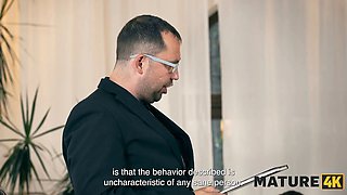 Mature4k. old elle with Huge Tits screwed her gardener in doggie-style and finished up in court