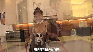 ADORABLE YOUNG TEEN BANGMAID CREAMPIED BY HER BOSS