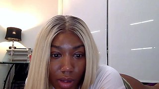 Black and round asses