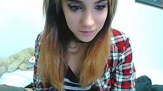 Sexy teen ebony solo toy masturbation