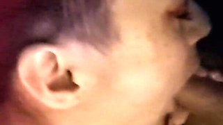 My Girlfriend Swallows Cum While She Plays with Her Pussy