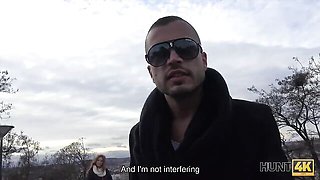 Cunning goddess's cuckold scene