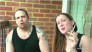 Rough Sex At Home With Their Lodger Watching