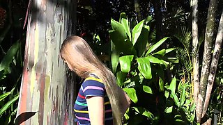 Amateur French Teen Outdoor softcore